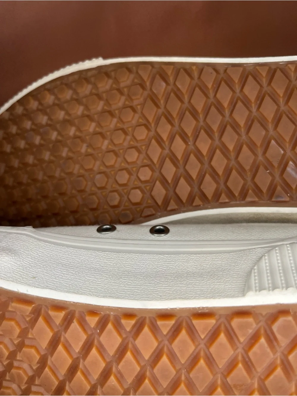 Vans Men's Cream Low-Top Sneakers